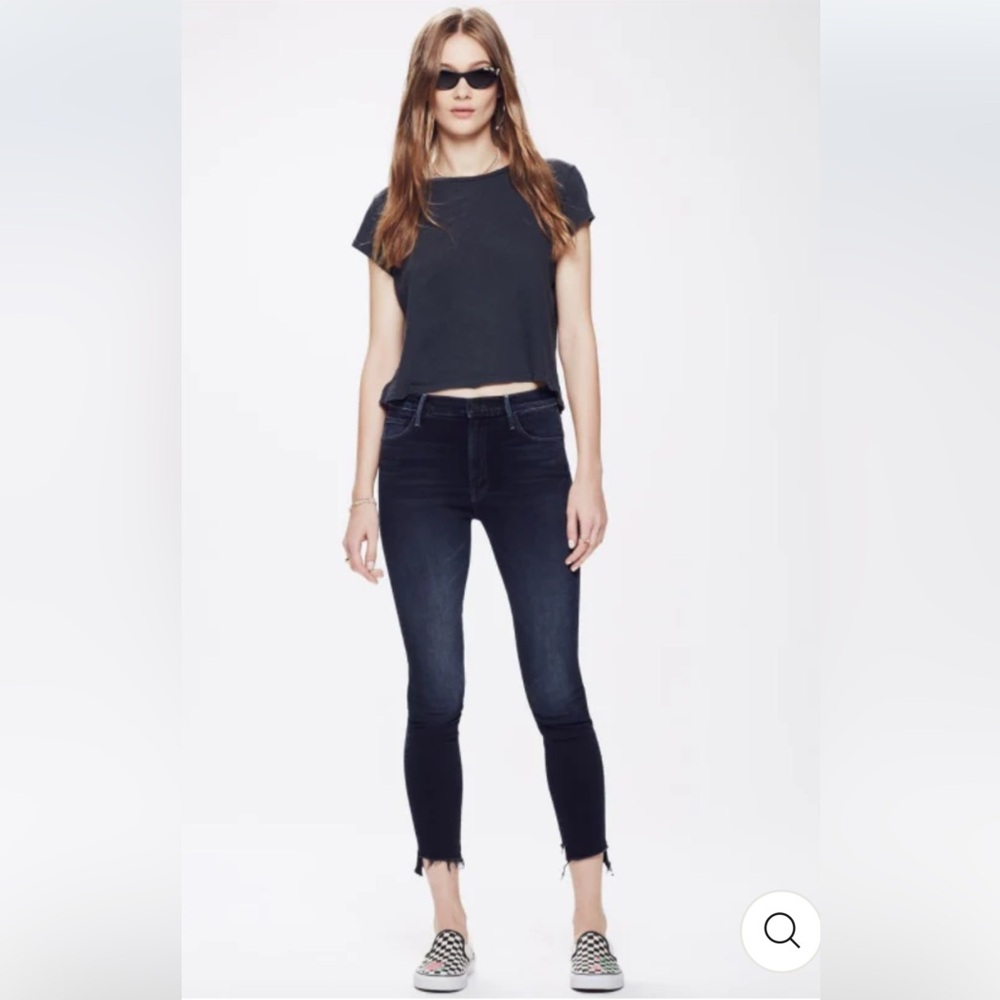MOTHER- The Stunner Zip Two Step Fray in Last Call
